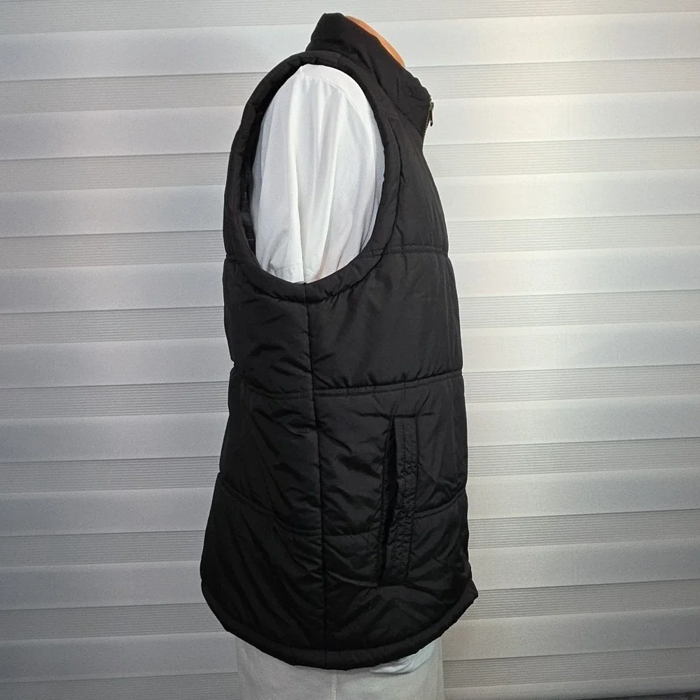 Weatherproof‎ Vintage Vest Black Quilted Men's XL